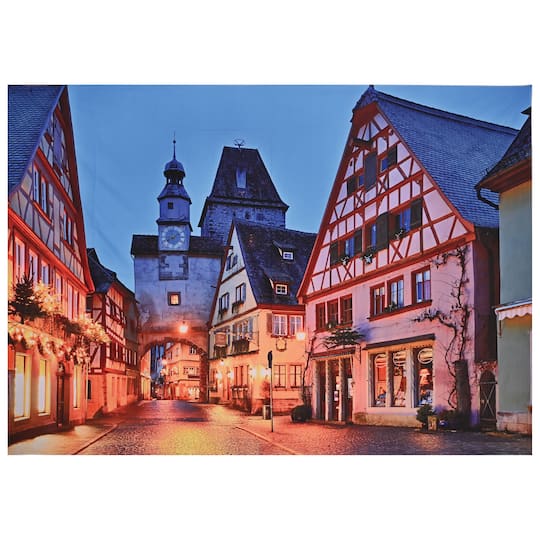 Beistle 5ft. x 7ft. Oktoberfest German Town Fabric Backdrop
